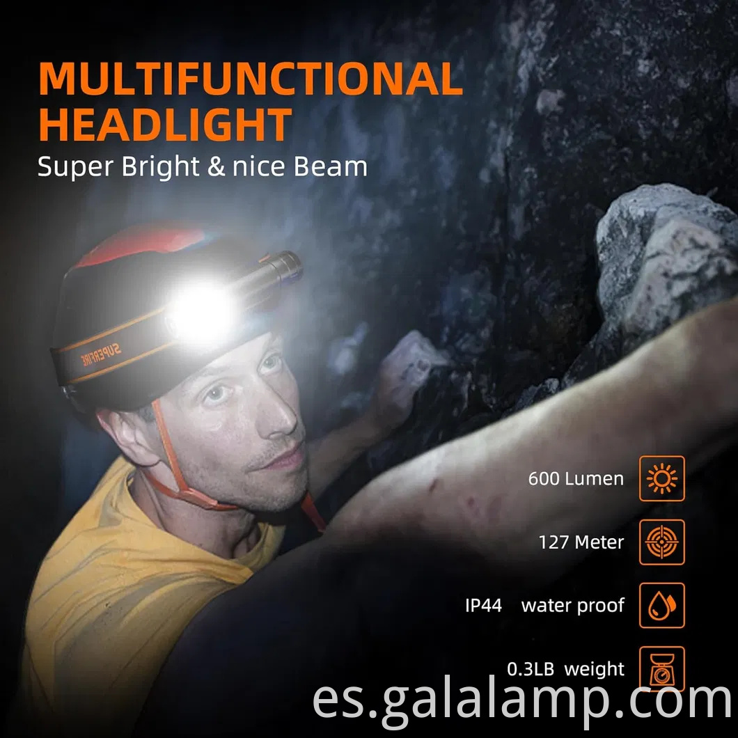 Luz de campamento LED de clip compacta para uso al aire libre